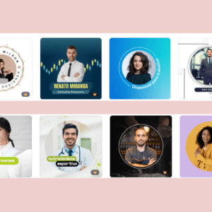 Canva: Modelos de fotos para perfil do Linkedin